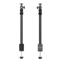 Ulanzi vijim ls01 suporte de montagem de luz de mesa 96cm suporte de mesa ajustável com ballhead removível 1/4 parafuso para a luz do anel do diodo emissor de luz