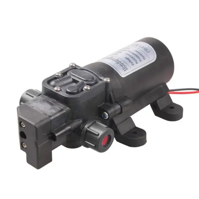 Dc 12V 60W Mikro -Elektromos Membrán Vízszivattyú Automatikus Kapcsoló 5L/Perc Nagynyomású Autómosás Permetező 0,8 Mpa Forró - Image 4