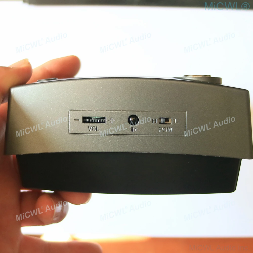 UHF 400 Channel 6 Desktop Gooseneck 2 Lapel