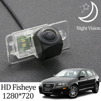 

Owtosin HD 1280*720 Fisheye Rear View Camera For Audi A3/S3 8P 2003 2004 2005 2006 2007 2008 2009 Car Vehicle Parking Monitor