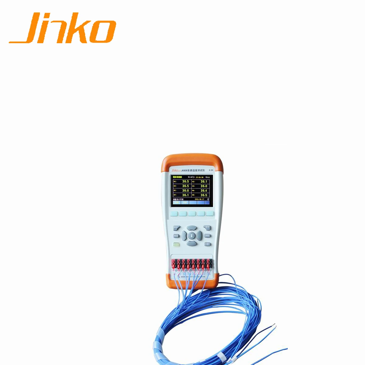 US $462.60 High Accuracy JK808 Multi Channel Temperature Data Recorder 8 Channels Handheld Temperature Meter