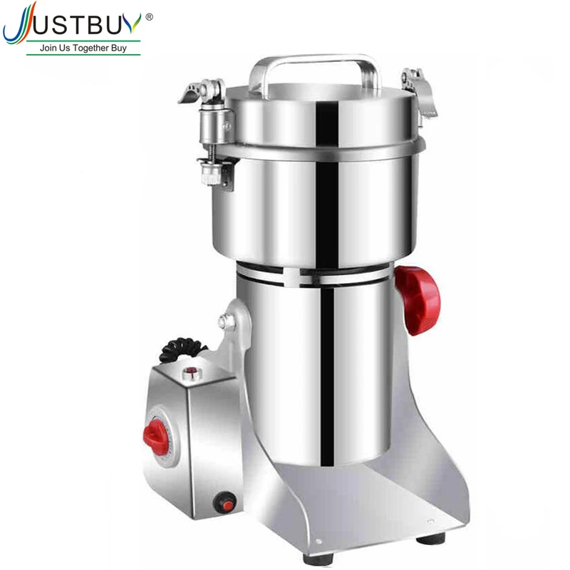 

110V Grains Spices Hebals Cereals Coffee Dry Food Grinder Mill Grinding Machine gristmill home medicine flour powder