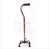 Old man go sightseeing crutches disabled cane 1