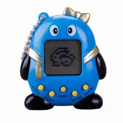Pingouin des années 90 très créatif pour enfant, jouet électronique avec 168 animaux de compagnie en affichage cyber virtuel, style Tamagotchi nostalgique, idée cadeau amusant, 
