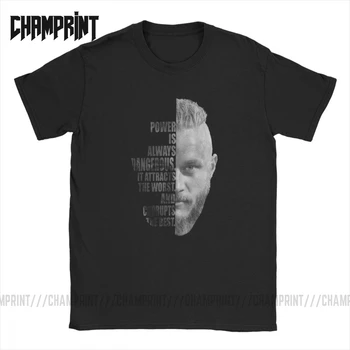 

Funny Ragnar Vikings T-Shirts for Men Round Collar Cotton T Shirt Odin Valhalla Viking Short Sleeve Tees Summer Clothing