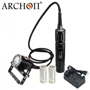 

ARCHON DH26 WH32 Diving Spotlight CREE XM-L2 U2 max 1100 lumen underwater 100 meter waterproof Dive light with battery charger