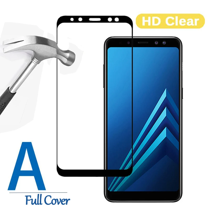 9H закаленное стекло для samsung galaxy A8 plus 2018 защита экрана samsun galax a6 a5 a7 a9 a750 a530 |