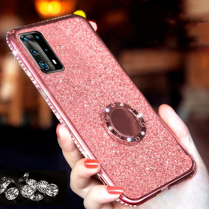 Блестящий силиконовый чехол для Honor 9A 9C 9S 9X 20S 7C 7A 8A Prime 8X 8S 7X 7S автомобильный