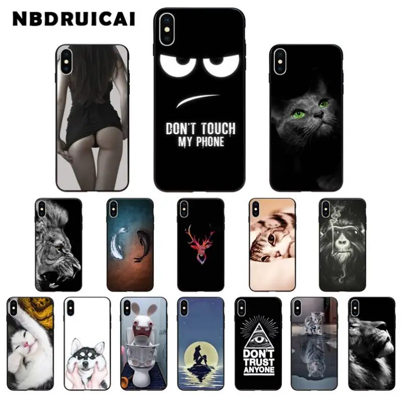 

NBDRUICAI Russian Back Cover, Case, Bumper High Quality Phone Case for iPhone 11 pro XS MAX 8 7 6 6S Plus X 5 5S SE XR case