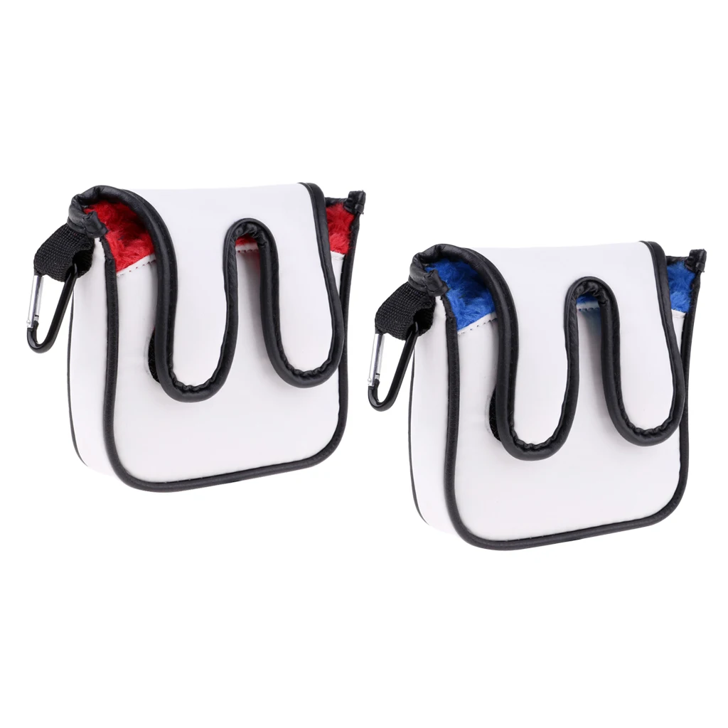

Premium Square Golf Mallet Putter Head Cover Club Protector Headcover Accessories
