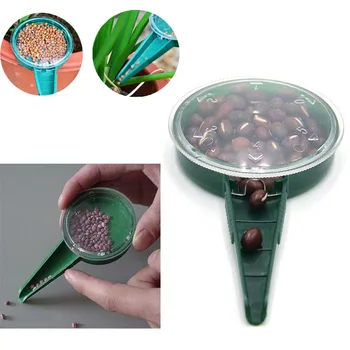 

5 File Adjustable Plant Seed Sower Planter Hand Held Flower Grass Plant Seeder Garden Multifunction Seeding Dispenser Tools Acce