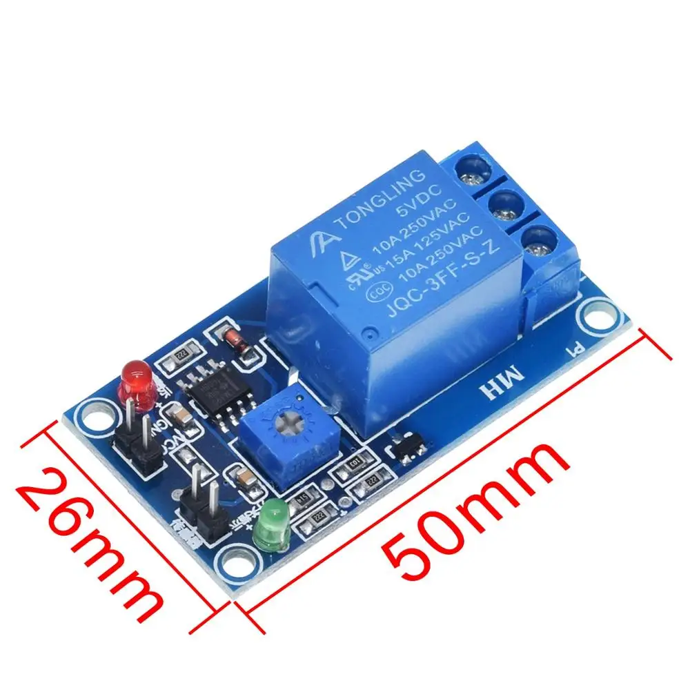 Módulo Sensor de Detecção de Chuva, Umidade para Arduino, Módulo de Controle de Relé Módulo Sensor de Água