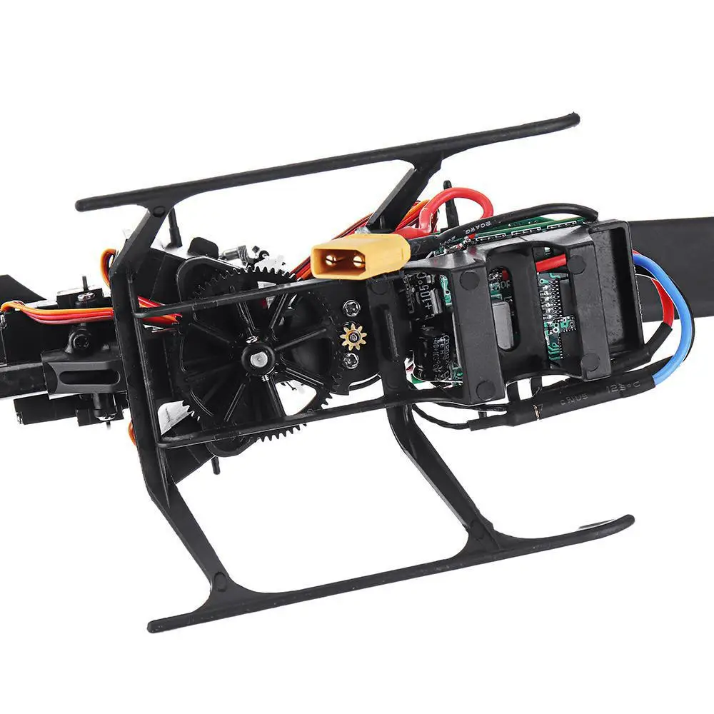 

K130 Rechargeable RC Helicopter Interactive 3D 6G Gift 6CH Brushless Motor Adults Flybarless Flying Fun Compatible With FUTABA