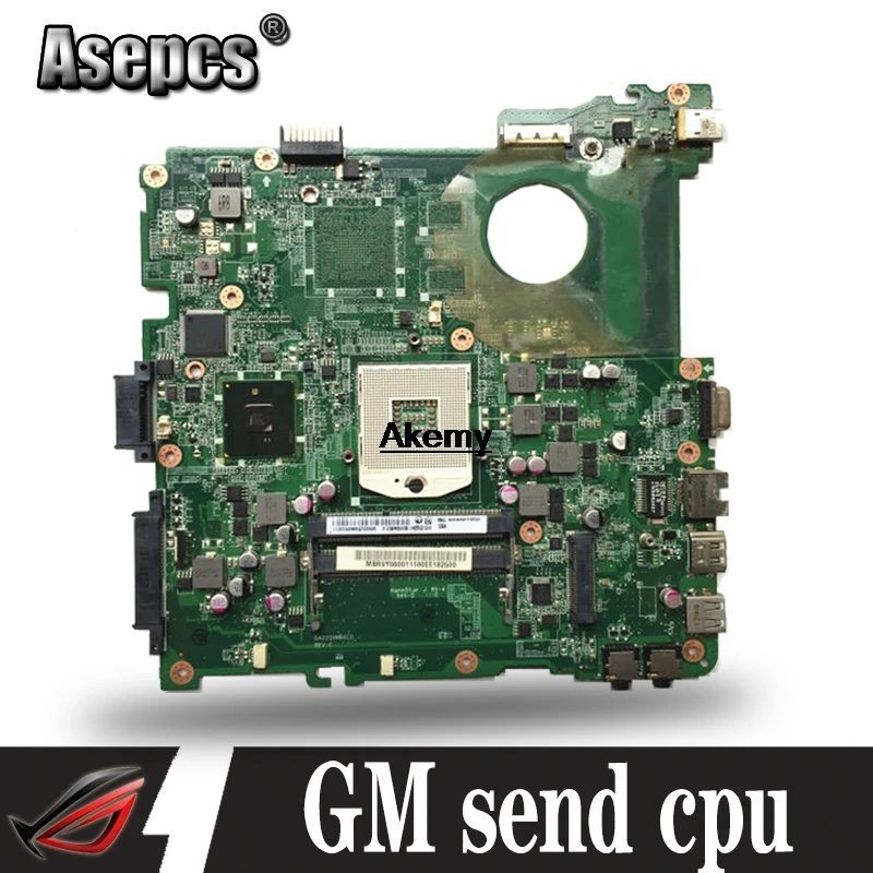 

DA0ZQ9MB6C0 MBR9Y06001 MAIN BOARD For Acer aspire 4738 4738G Laptop Motherboard HM55 DDR3 Free cpu