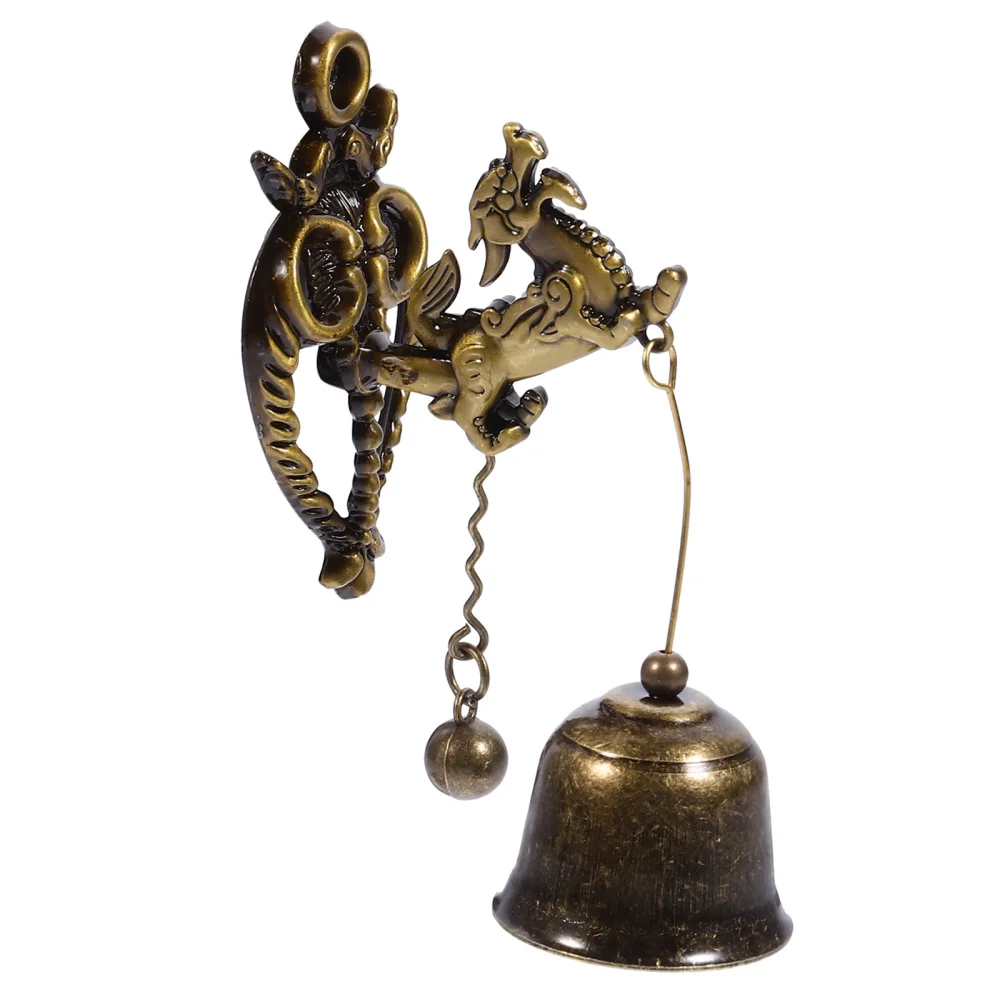 Animal Door Bell Animal Metal Doorbell Retro Wind Bells Hanging DecorWind Chimes & Hanging