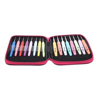 

16PCS/Set Knitting Tools Sweater Needles Stainless Steel Hand Sewing Set Color Sweater Knit Crochet Sewing Hand-knit DIY