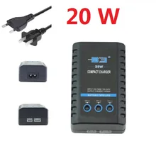 3 шт./лот Радиоуправляемый iMax B3 20 Вт 2S 3S Lipo батарея баланс портативное зарядное устройство Европа США Великобритания Австралия разъем провод подачи питания