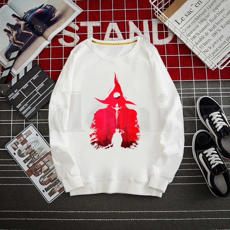 

Bloodborne Lady Maria of The Astral Clocktower Hoodies Sweatshirt Print Trend Mens Clothes Hip-Hop Male Hoodies Men