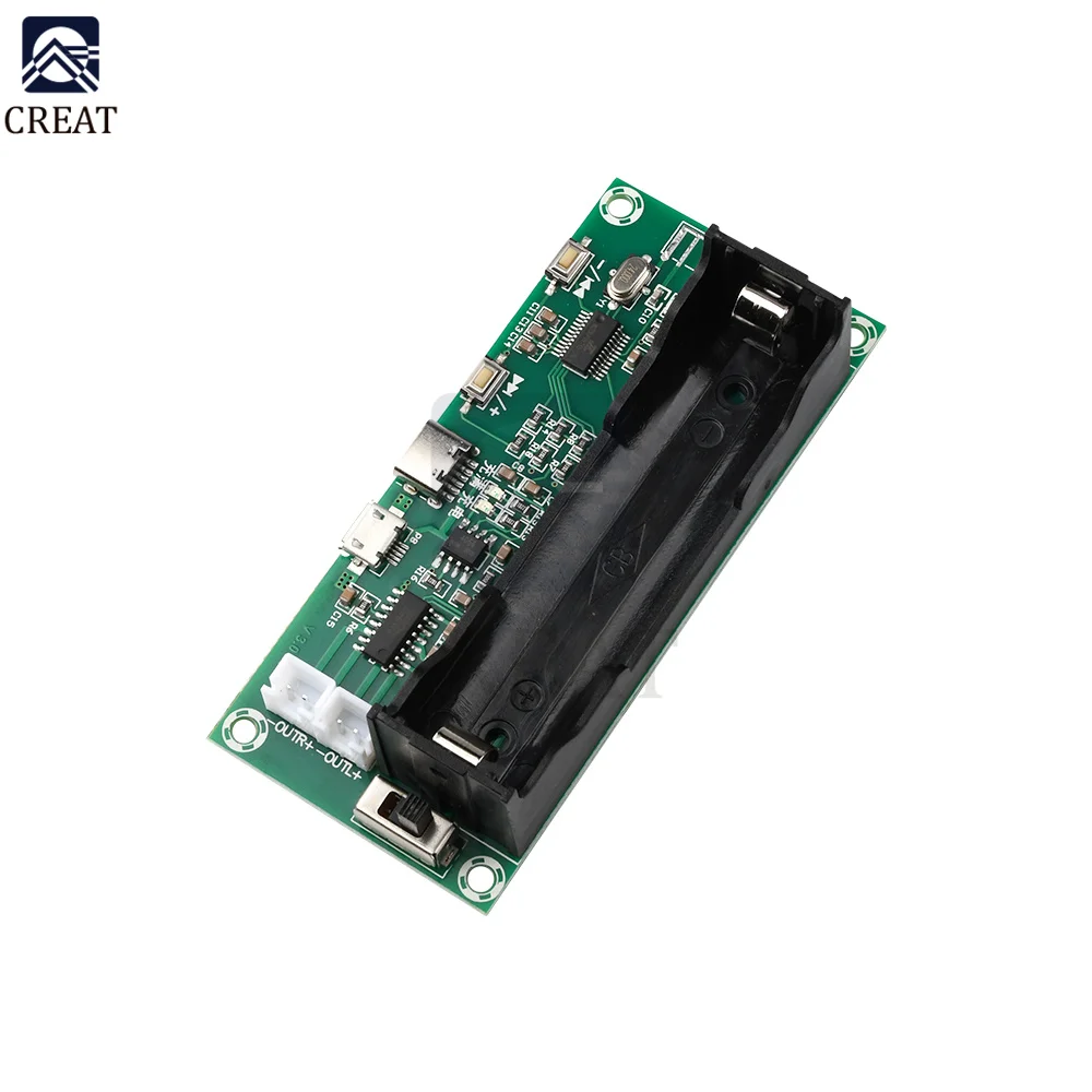 Scheda Amplificatore Stereo Bluetooth PAM8403 - Alimentazione USB O Batteria - Nuova