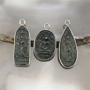 

15-45mm 10pcs/lot Fashion natural stone pendant, religion shape pendant, stone pendant jewelry,bracelet/necklace accessories
