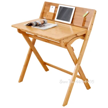 

Learning Computer Desk Desktop Simple Folding Table Table Contracted Household Students Office Desk Multi-functional Small Table