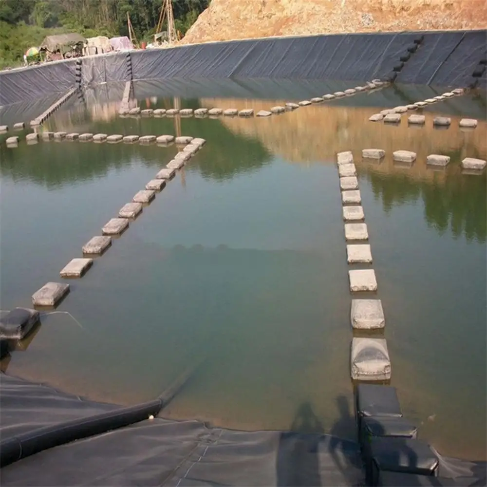 HDPE подкладка для рыбного пруда усиленные садовые бассейны тяжелый Ландшафтный