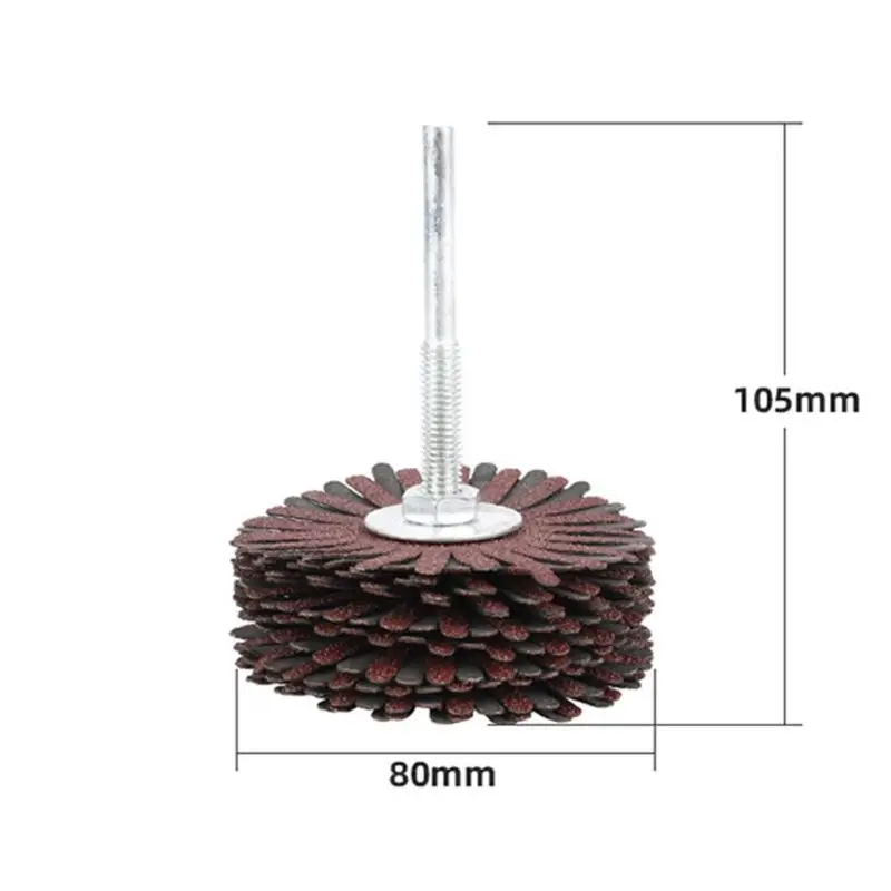 Шлифовальный лоскут диск наждачная бумага шлифовальный лоскут колеса щетка абразивный шлифовальный станок аксессуары Низкое потребление