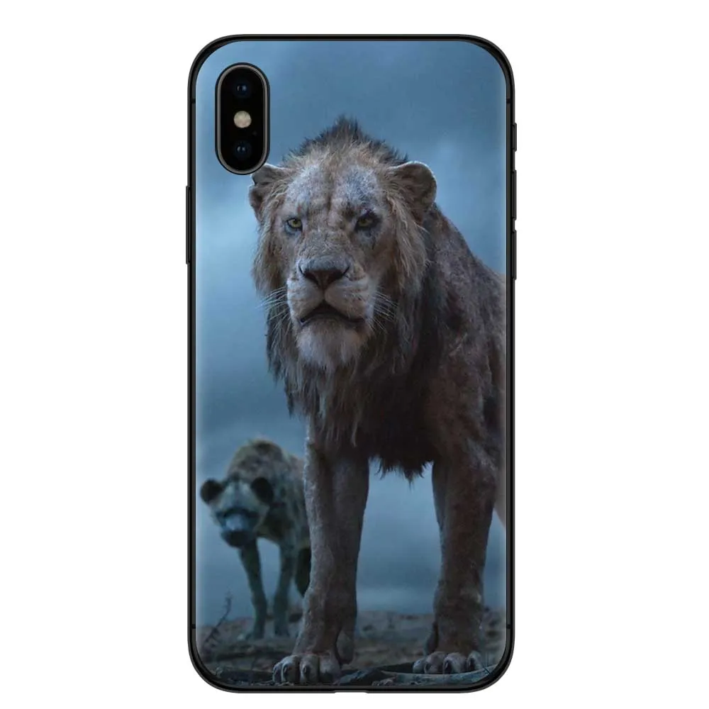 KACKYFUL Lion King Simba TPU Мягкий силиконовый чехол для телефона Apple iPhone 8 7 6 6S Plus X XS MAX 5 5S SE XR чехол Coque Capa
