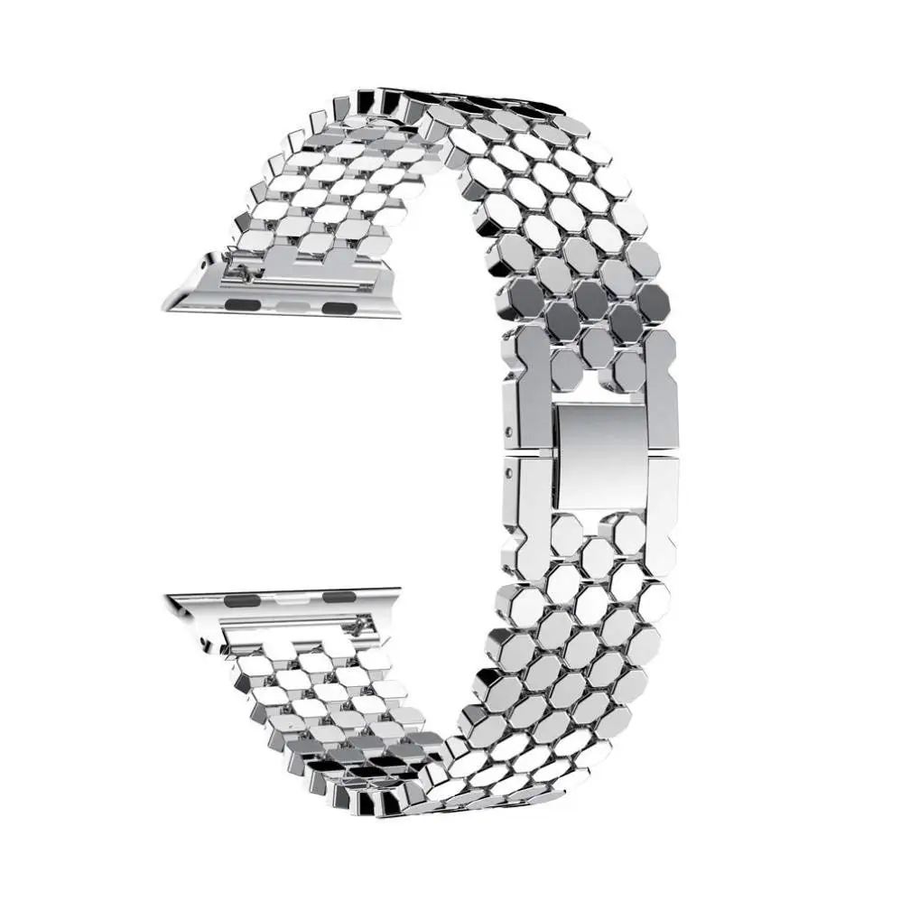 40 мм 44 мм ремешок заменить мужской t ремешок для Apple Watch 5 4 Смарт-часы из нержавеющей стали высококачественный ремешок для часов Ремешок для мужчин и женщин