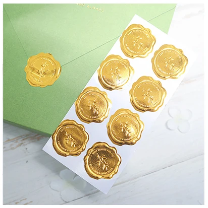 25pcs Gold Emboss