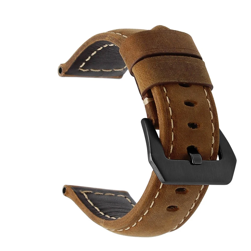 

Кожаный ремешок для fossil BQ2215 BQ2216 BQ2270 BQ2219 BQ2218, аксессуары для смарт-часов, браслет для fossil