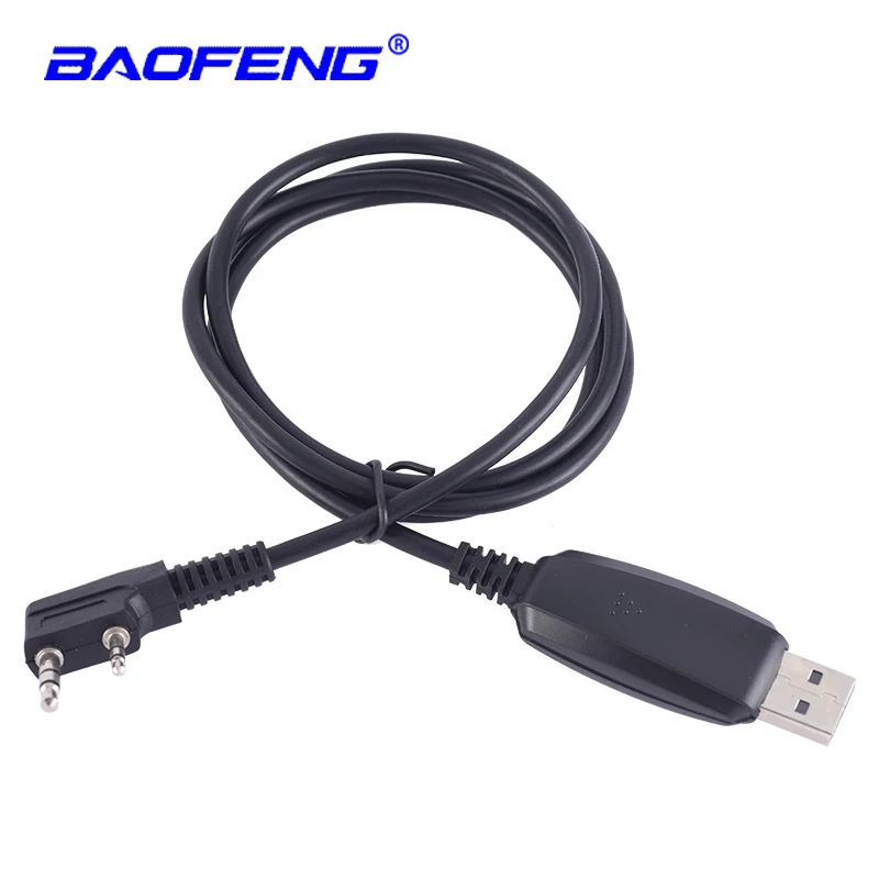 Baofeng USB Кабель для программирования для двухстороннее радио иди и болтай walkie talkie “иди и USB программный кабель UV-5R UV-6R UV-82HP BF-F8HP GT-3TP BF-888S RT-5R