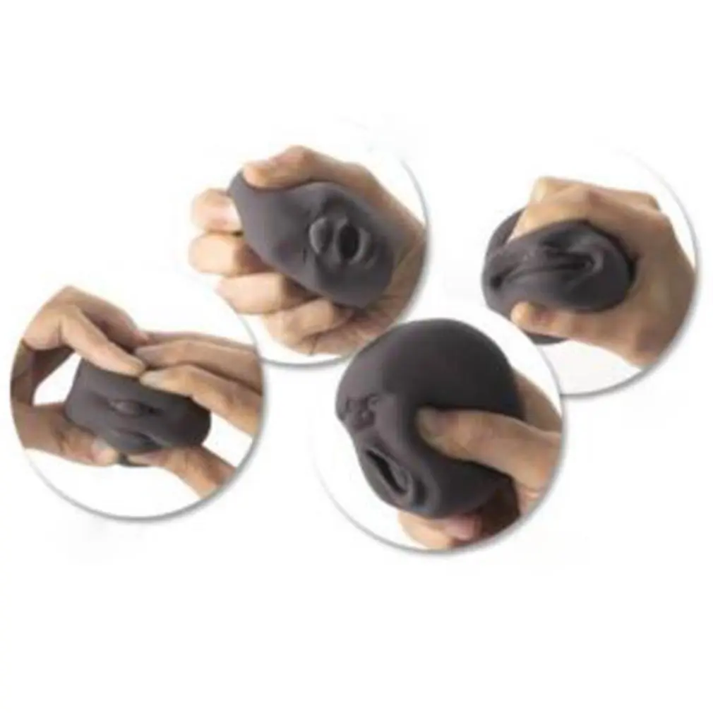 Anti-stress Squishy Toy Human Emotion Face Vent Ball Toys Squeeze Squishe Gadget Anti Stress Ball Jokes Funny Toys For Children