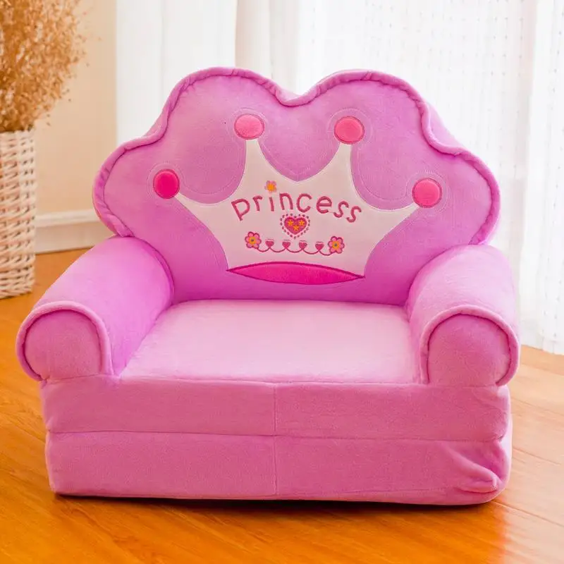 Version W Silla диван принцесса для Canape Dormitorio Sillones Infantiles мини-стул для детей Infantil Baby Chambre Enfant детский диван - Цвет: Version W
