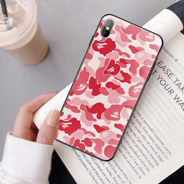 A13 Камуфляжный мягкий черный чехол для телефона ape man для iPhone 11 pro XS MAX 8 7 6 6S Plus X 5 5S SE XR чехол - Цвет: A13
