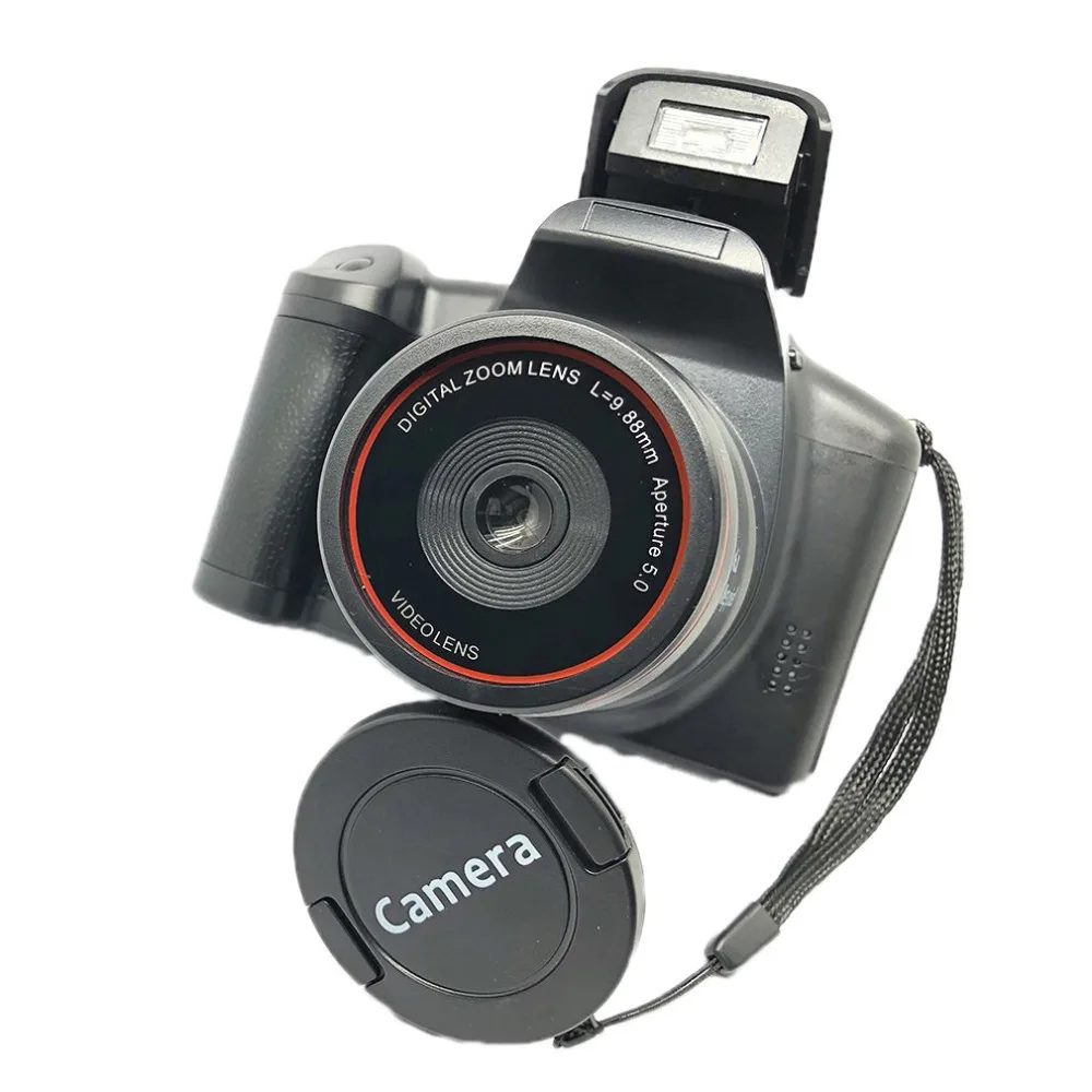 Профессиональная XJ05 цифровая камера SLR 4X цифровой зум 2,8 дюймов экран 3mp CMOS Макс 12 Мп Разрешение HD 720P ТВ выход Поддержка видео