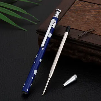

2019 new stationery Business office metal ballpoint pen Cute fashion press ballpoint pen Ballpoint pen
