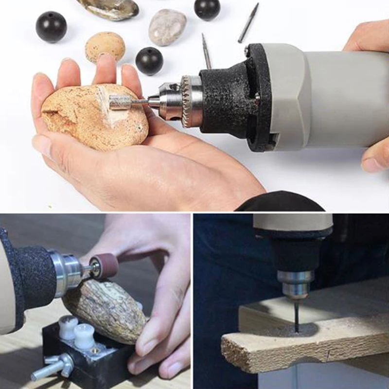 

1 Set 400w 10mm Electric Grinding Rotary Power Tools Replacement Mini Drill Bit For Detailing Finishing Polishing