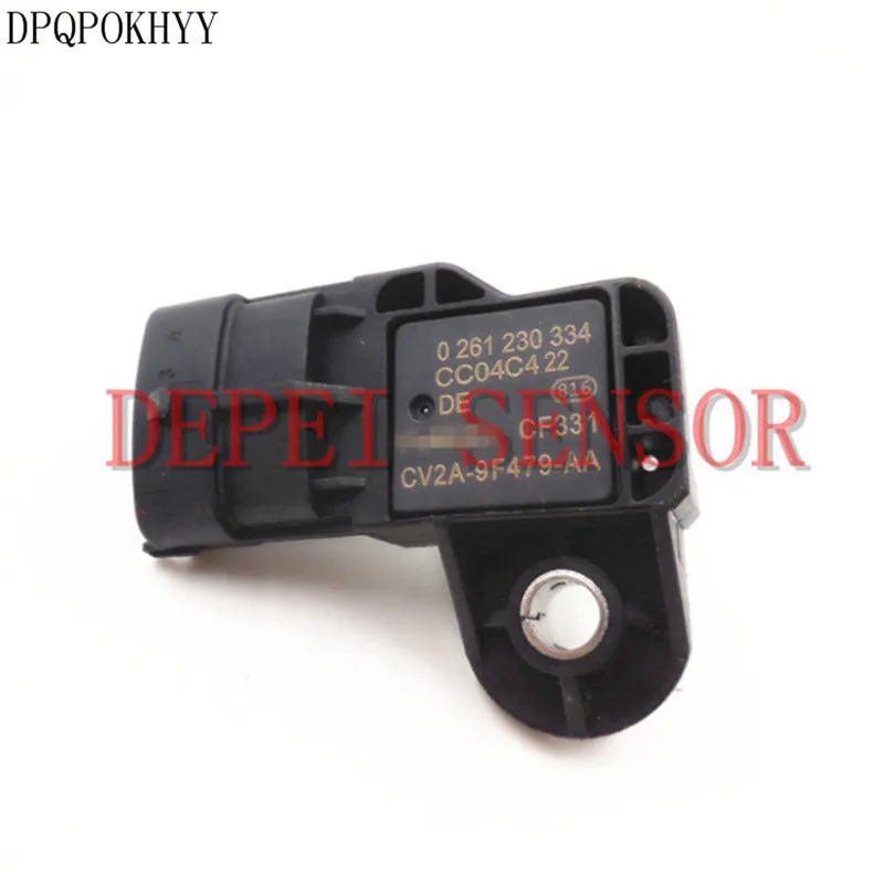DPQPOKHYY для FORD FIESTA MK6 FOCUS MK3 ESCAPE 1,6 2,0 воздухозаборник TURBO BOOST датчик давления 0261230334 CV2A-9F479-AA