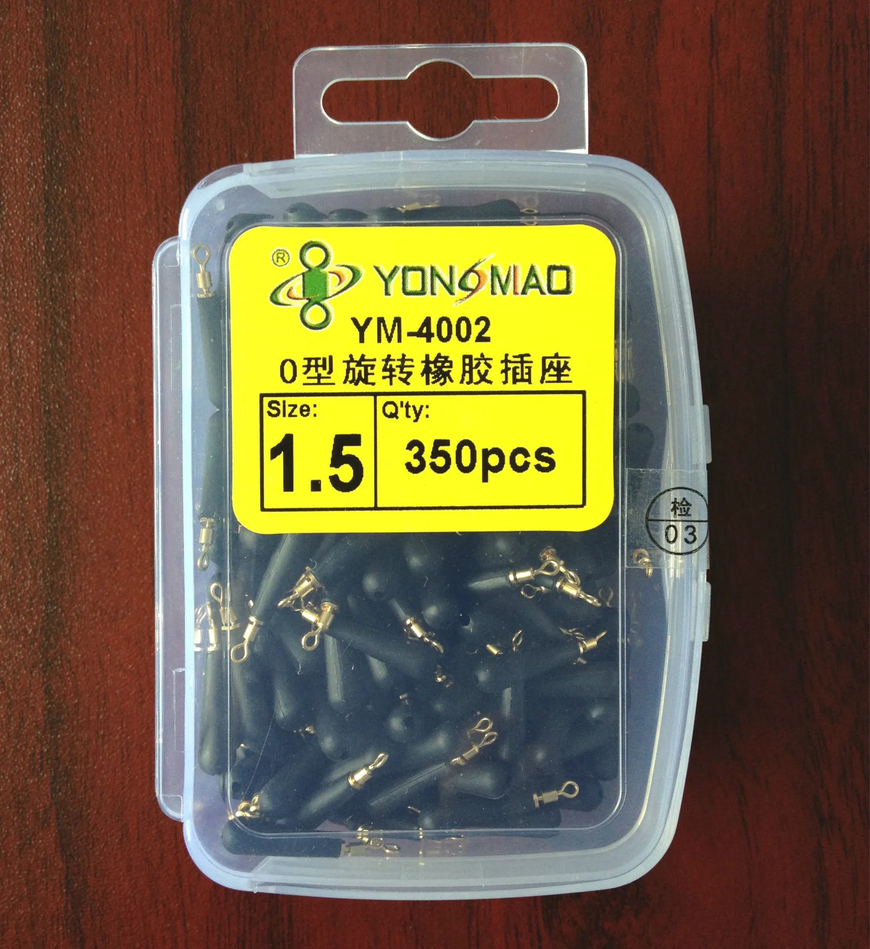 

[Yonglian] Manufacturers Direct Selling Copper Head Rotating Float Rest Rubber Slip Float Rest Floating Seat Fishing Gear
