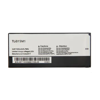 

Original High Quality TLi015M1 phone Battery For Alcatel One touch Pixi 4 4.0 OT-4034A 4034X 4034F 4034D 1500mAh