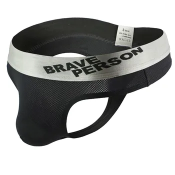 

Brand BRAVE PERSON Men's Thongs G Strings Sexy Men Seamless Underwear belt Nylon Underpants Man Bikini Briefs Jockstrap