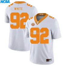 Новое поступление высокое качество NCAA майки Реджи Белый#92 колледж футболка ограниченной серии Майки S-XXXL