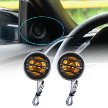 

50% Hot Sales!!! 2Pcs Loudspeaker Optimized Coil Easy Install ABS High Efficiency Car Speaker for Car