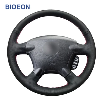 

Hand Stitch Black PU Artificial Leather Car Steering Wheel Cover for Honda CR-V CRV 2002-2006