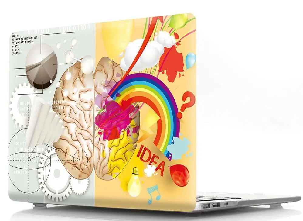 13 Чехол для ноутбука с изображением мозгов для Macbook Air 11 13, защитный чехол для Mac Macbook Pro 12 13 15 16 11,6 13,3 15,4 Touch Bar - Цвет: 13