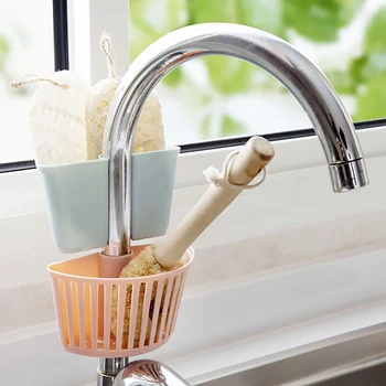 

Debris Rack Drain Rack Sink Plastic Hanging Basket Racks Shelf Basket Spout Holder Sponge Storage Kitchen Supplies Faucet Rack