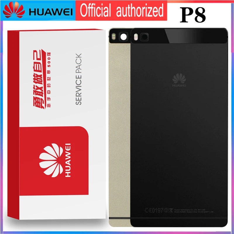 Задний корпус Замена для HUAWEI P8 задняя крышка батарея стекло с объективом камеры клейкая наклейка