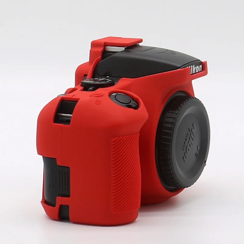Мягкий силиконовый чехол для камеры, резиновый чехол для камеры Nikon D3500, защитный чехол