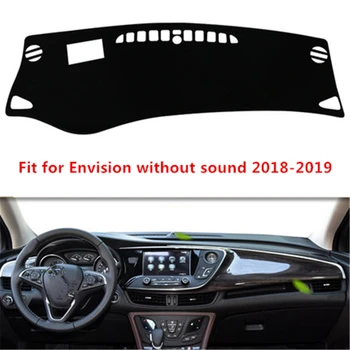 

SJ Non-Slip Car Inner Auto Dashboard Cover Dashmat Pad Carpet Sun Shade Dash Board Cover For Buick Envision no Sound 2018 2019